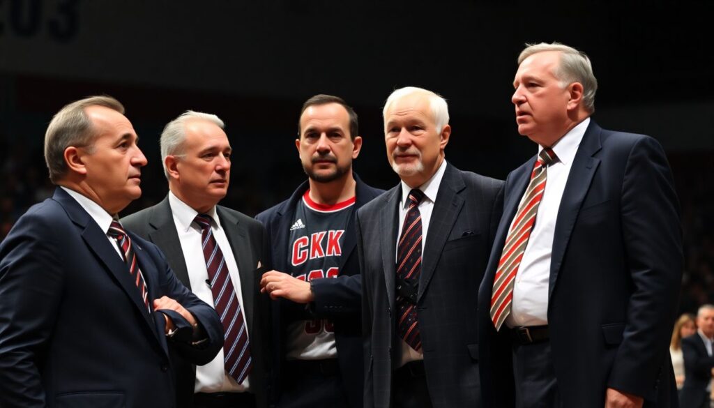 Баскетбольный ЦСКА: эволюция стиля игры от легендарных тренеров до сегодняшнего дня - иллюстрация