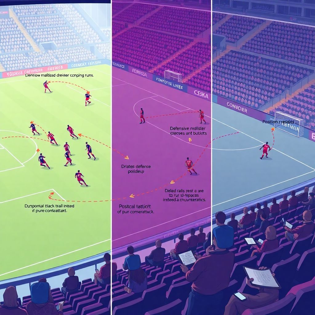 Тактика ЦСКА: как меняется игровой почерк команды в футболе, хоккее и баскетболе