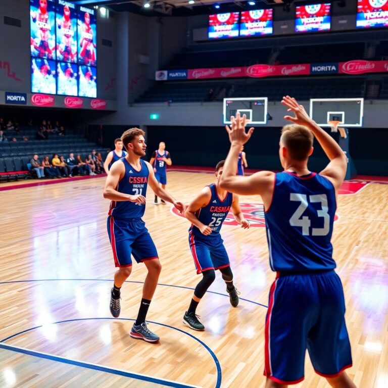 Разбор актуальной игровой схемы баскетбольного ЦСКА: нападение и защита