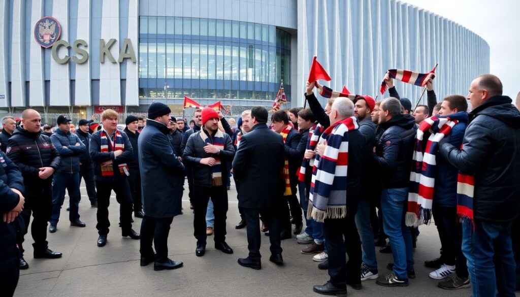 Болельщики ЦСКА: портрет, традиции и фанатская культура в разных видах спорта - иллюстрация